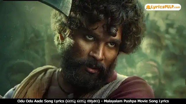 Odu Odu Aade Song Lyrics (ഓടു ഓടു ആദേ) - Malayalam Pushpa Movie Song Lyrics