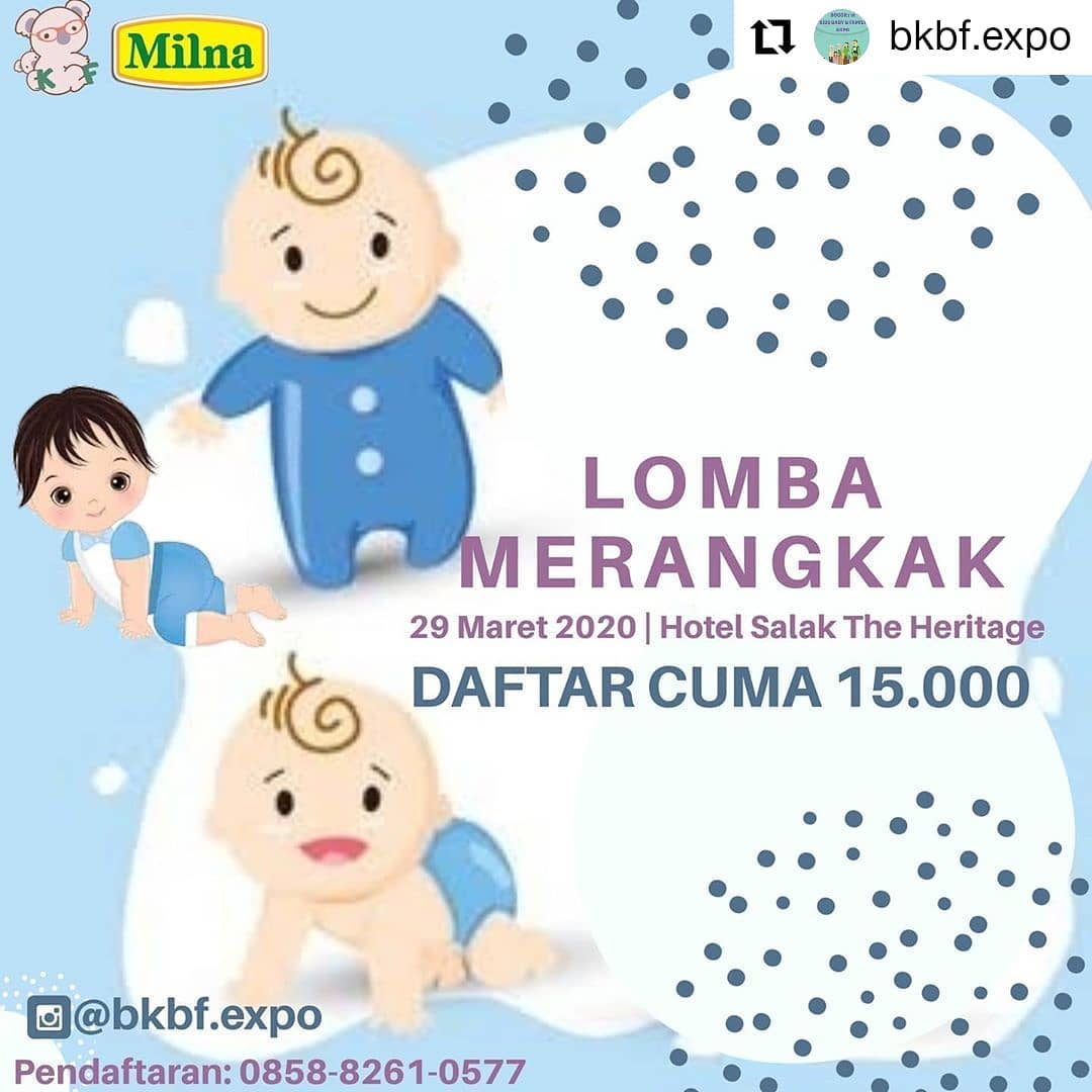 Lomba Bayi Merangkak 2020 lomba foto bayi balita anak