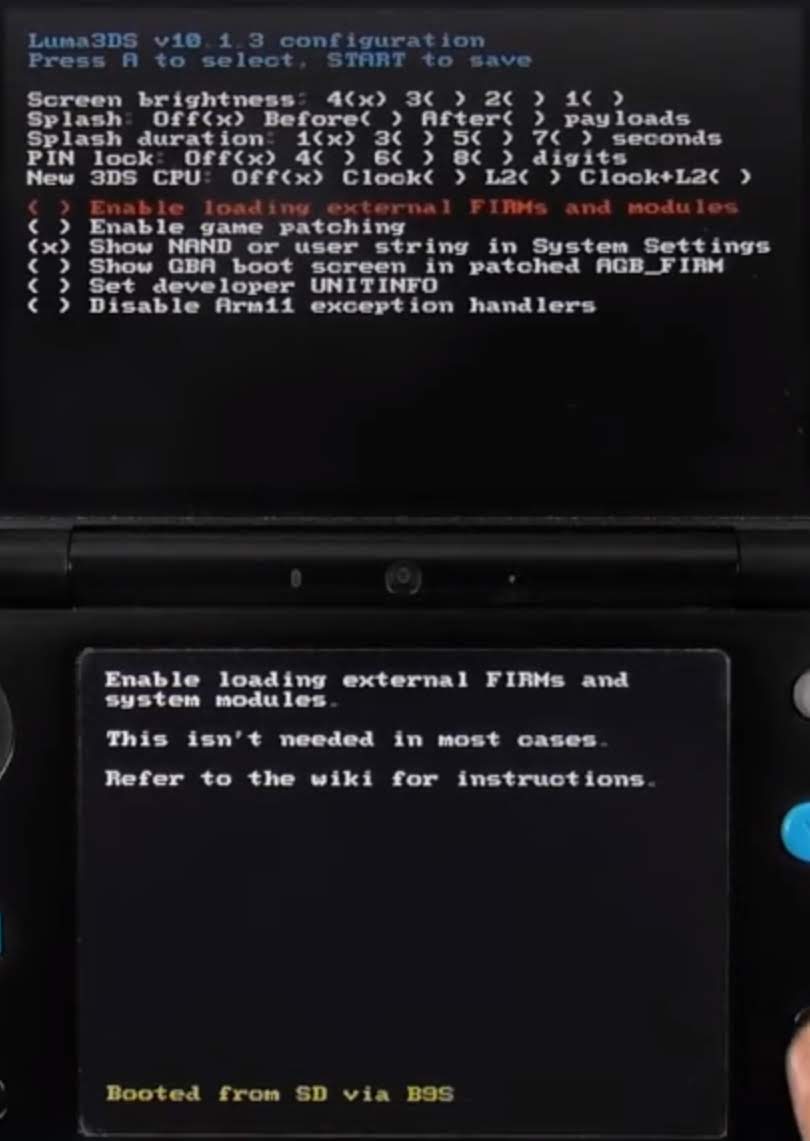 Yyoosskのメモ 3ds 改造する方法 Bannerbomb3 Unsafe Mode