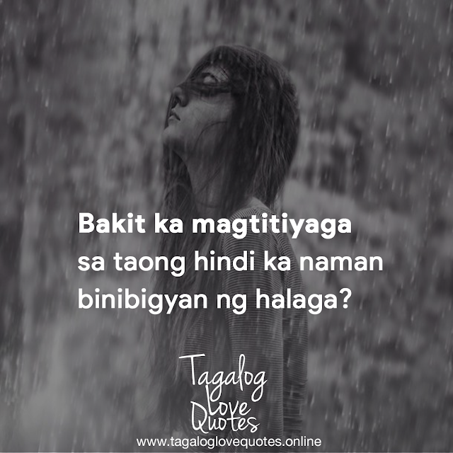 Bakit ka magtitiyaga