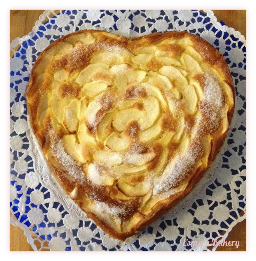 Esma&amp;#39;s Bakery: Glutenfreier saftiger Apfelkuchen - Glutensiz Elmalı Kek