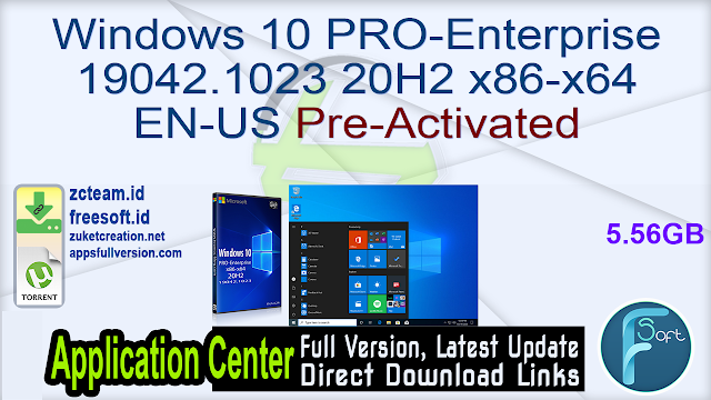 Windows 10 PRO-Enterprise 19042.1023 20H2 x86-x64 EN-US Pre-Activated_ ZcTeam.id