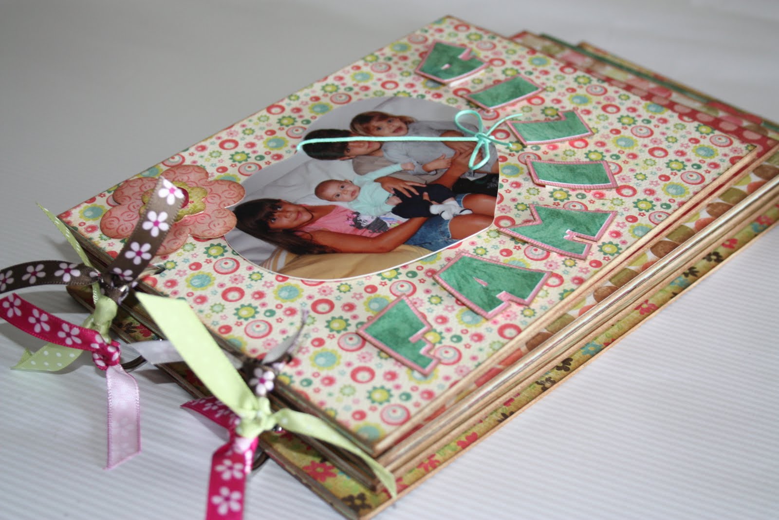 Scrap e Magia - Festas Personalizadas: Mini Álbum de Scrapbooking