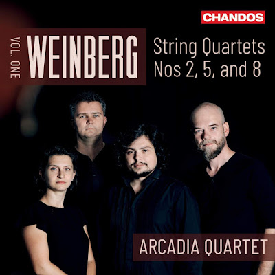 Weinberg String Quartets Arcadia Quartet Album