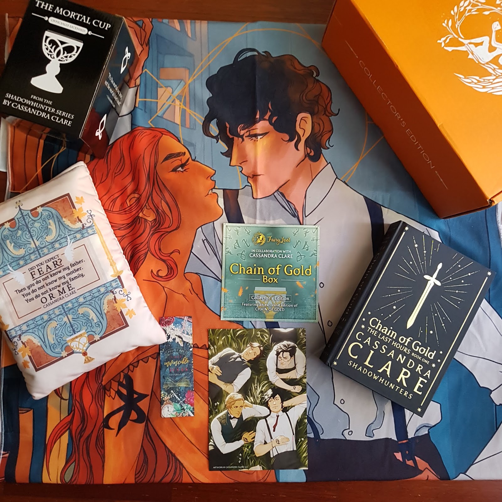 Hook a Book Book Box 4 Fairyloot Chain of Gold Collector's Edition