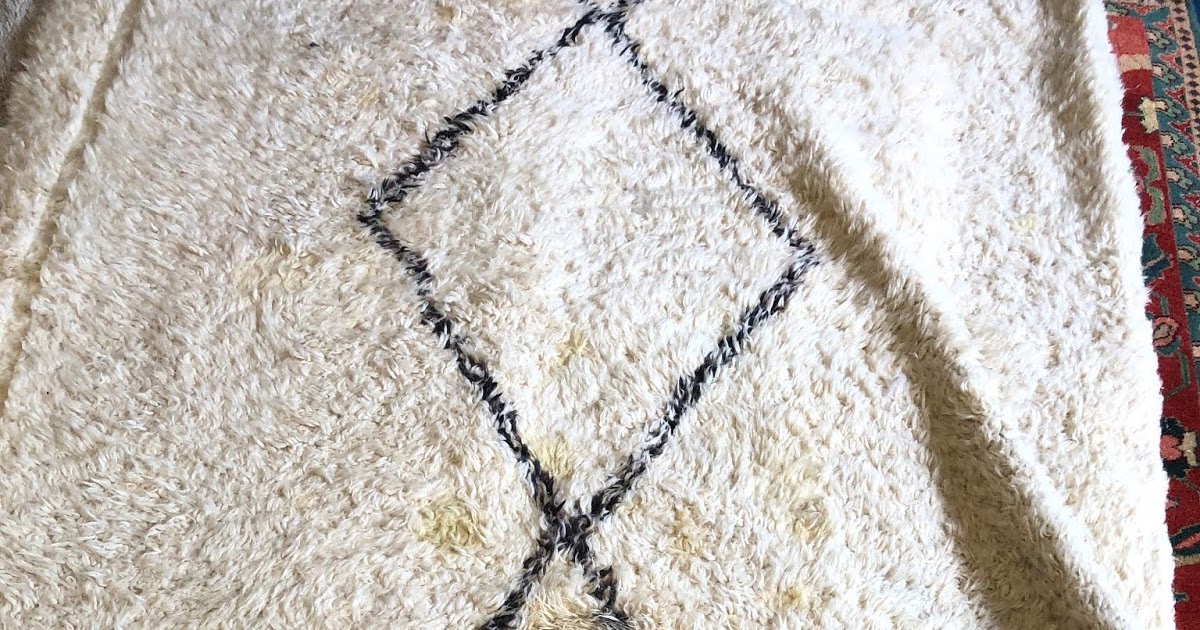 Moroccan Beni Ourain Rug Cleaning