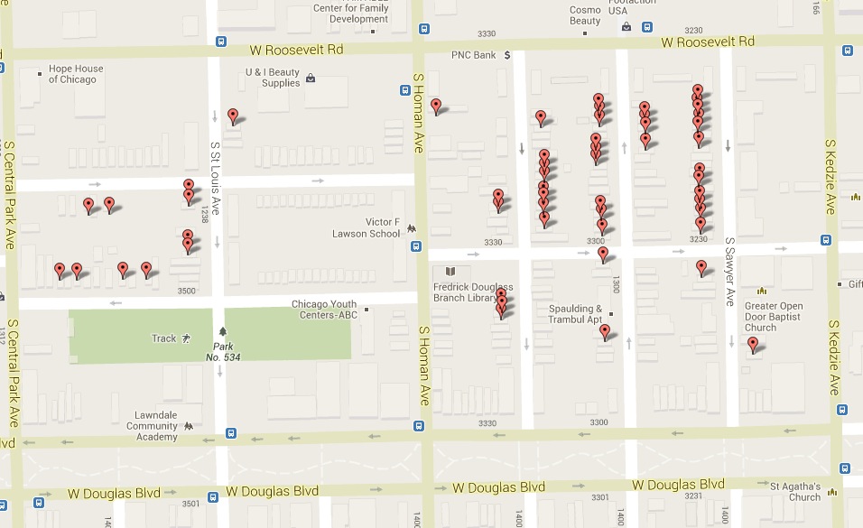 How to Plot a Batch of Addresses - Screenshot 2013 12 18 22.11.19