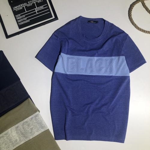 Áo thun nam Áo phông nam cổ tròn không cổ BLACK CỔ TRÒN siêu hot đẹp cá tính