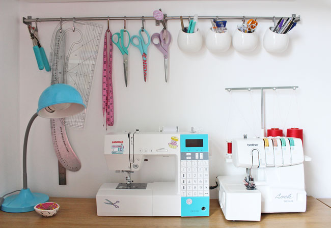 Tilly's home sewing space tour