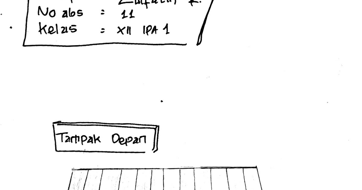 Download Sketsa Gambar Rumah Tampak Depan - Sketsa Gambar