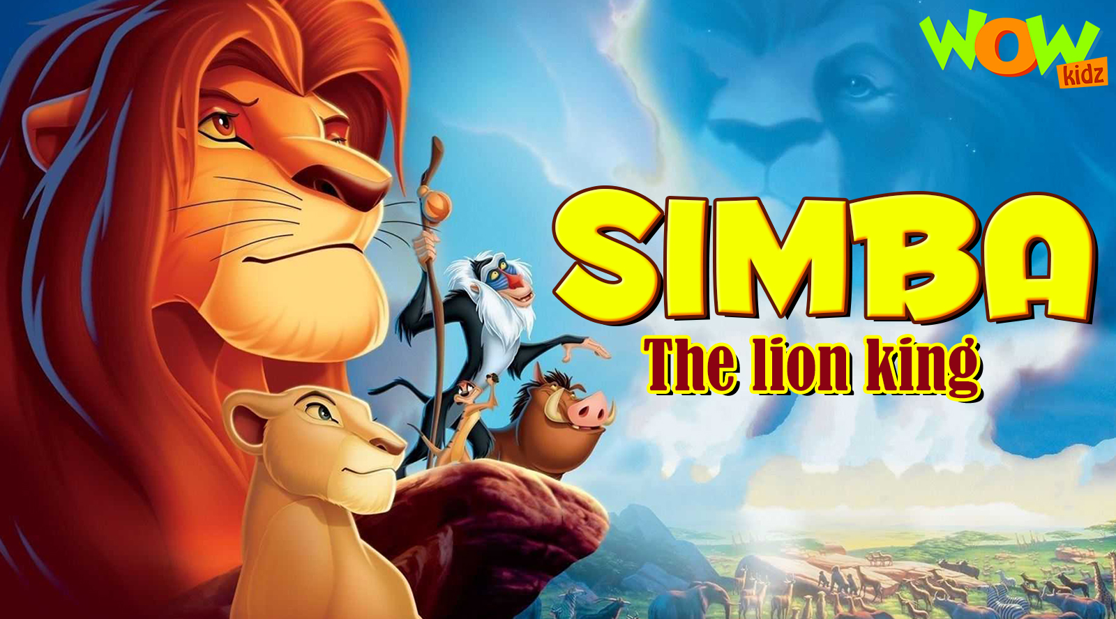 Wow Kidz: Simba : The Lion King's Escapades Now Available On Wow Kidz