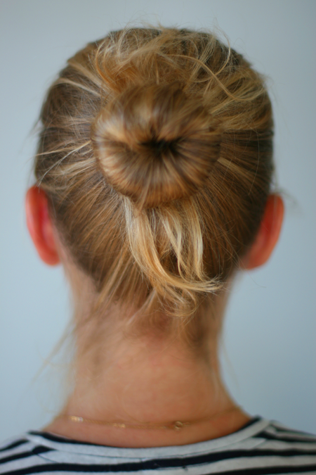 Be Different Act Normal Sock Bun Tutorial