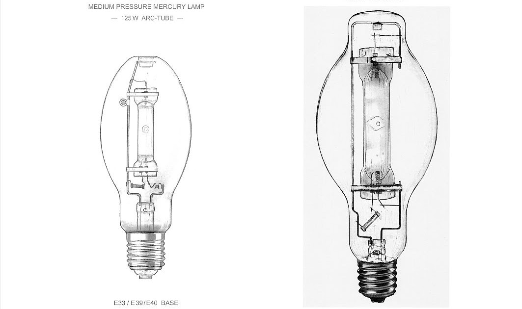 Untitled Blog The Fluorescent Medium Pressure Mercury Lamp
