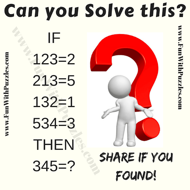 It is a tricky logic question in which your challenge is to solve the given if-then logical equations