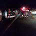 Um morto e outro gravemente ferido em acidente envolvendo três carros na BR 324