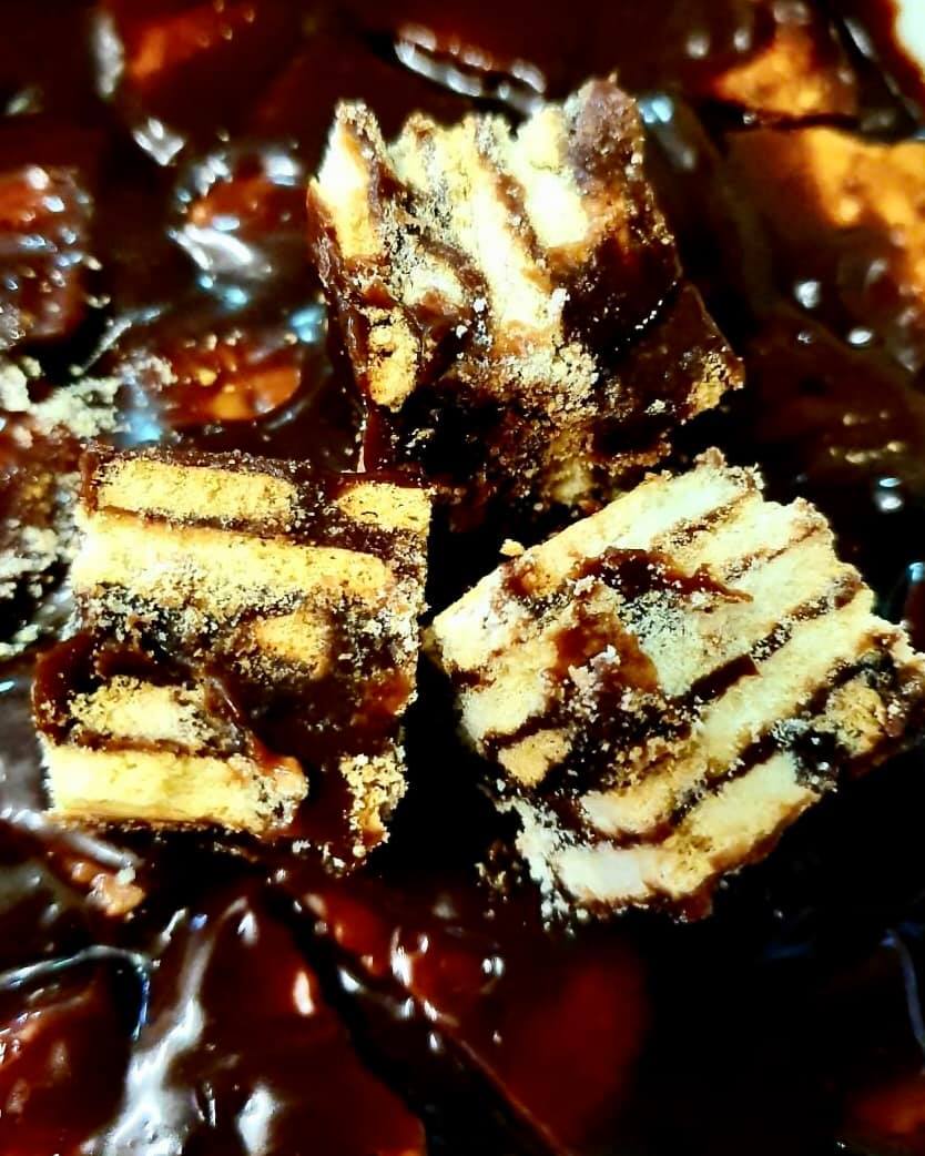 RESEPI KEK BATIK RANGUP YANG SEDAP