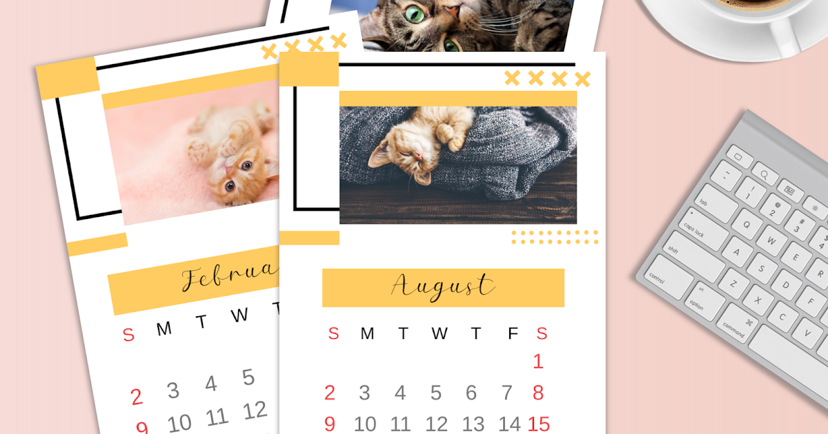 Free Printable 2020 Cat Calendar