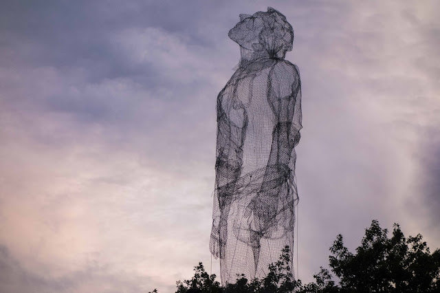 Edoardo Tresoldi was recently invited to participate in the excellent Roskilde Festival which took place in Denmark.