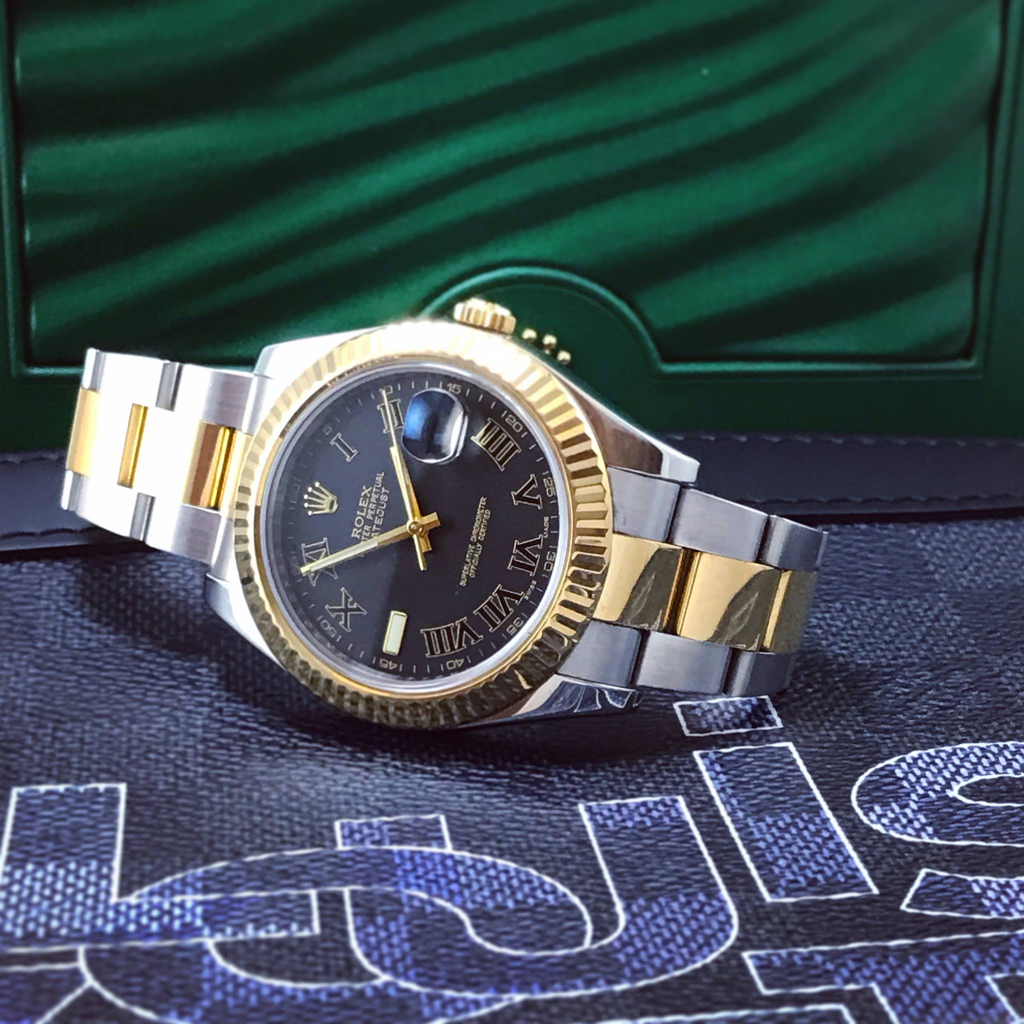 datejust 41 two tone