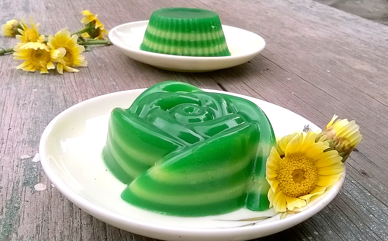 ẨM THỰC VIỆT Bánh Da Lợn Vietnamese Steamed Pandan Layered Cake