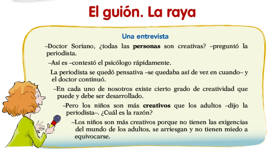 09/11 ACTIVIDAD N°6 DE COMUNICACIÓN " LA RAYA Y EL GUIÓN"