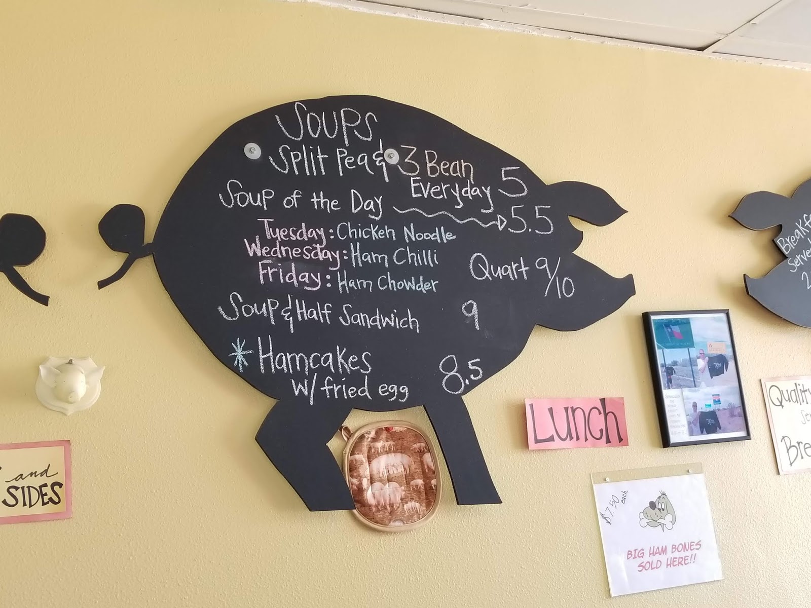 Only Quality Smoked Ham Here! Ham `n Scram Westminster