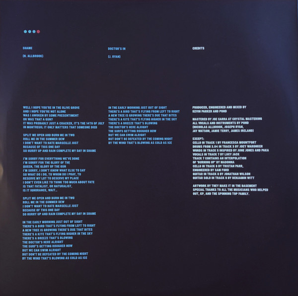 Johnkatsmc5 Pond Tasmania 2019 Australia Indie Rock Neo Psych Double Vinyl johnkatsmc5