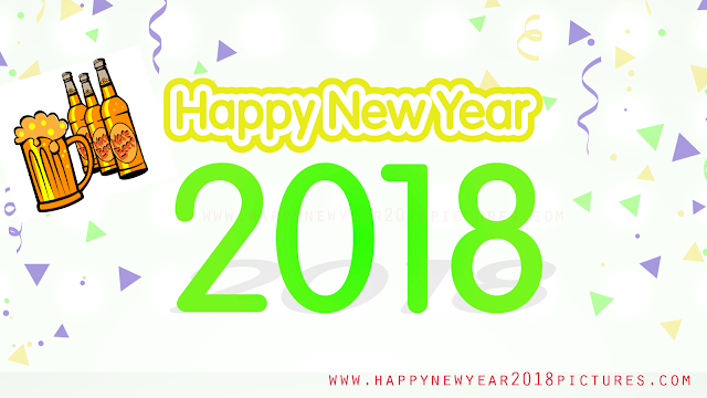 2018 Happy New year Clipart For Kids