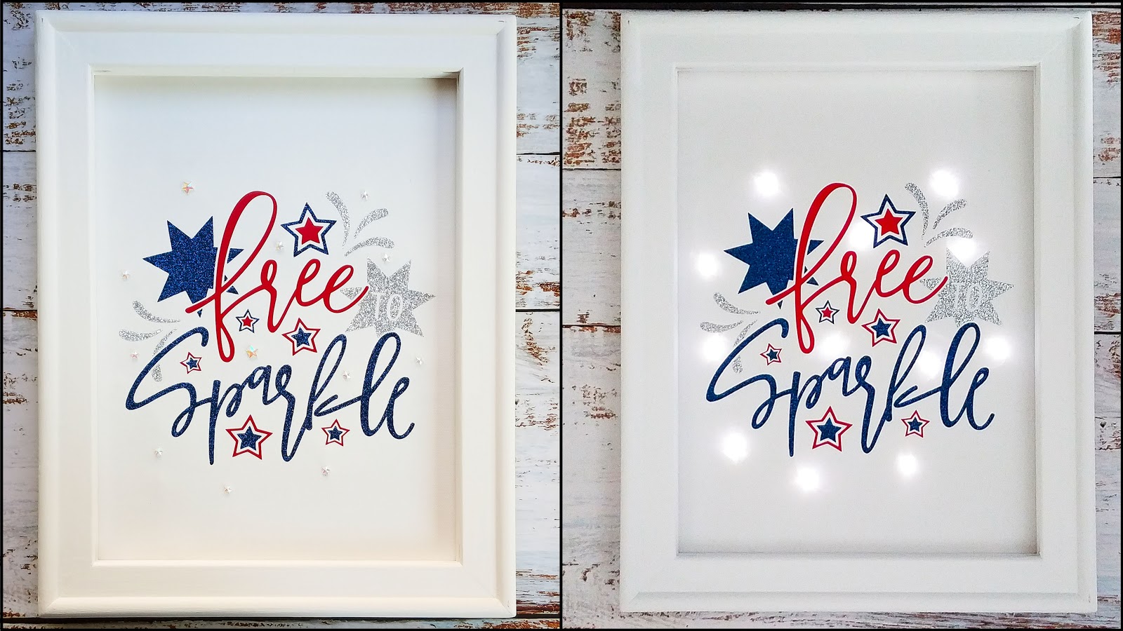 How to Make a Reverse Canvas with Lights Silhouette School