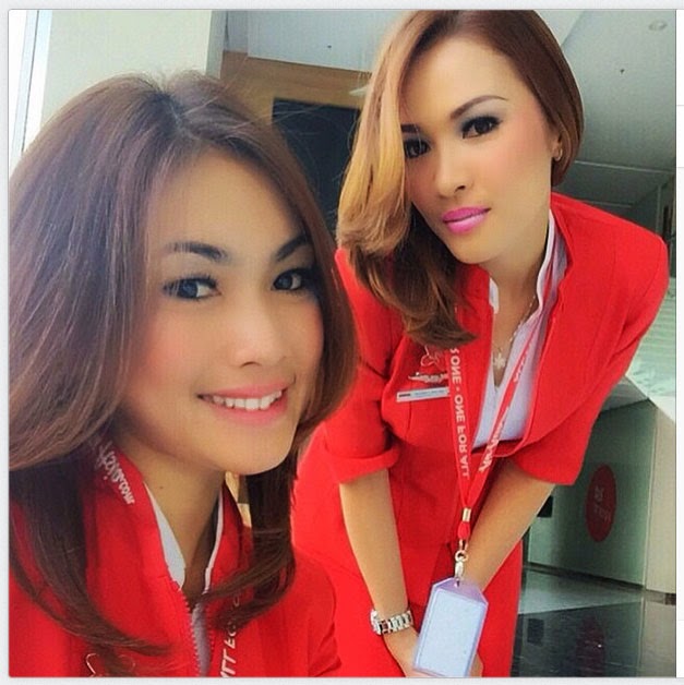 Sosok Pramugari Cantik Indonesia Saat Selfie 