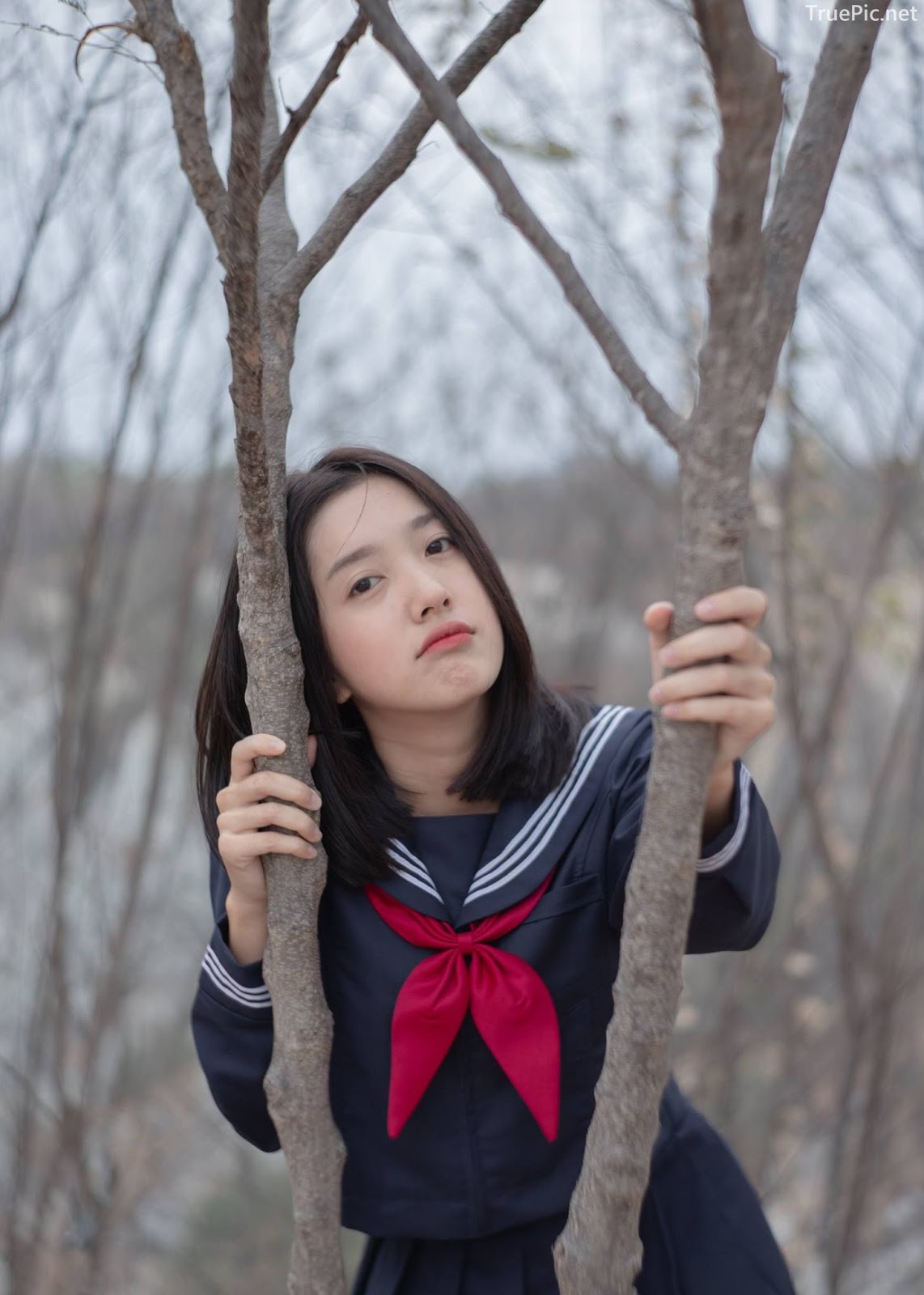 Hot girl Thailand Purewarin Kosiriwalanon - Cosplay Little Playful School Girl - Picture 12