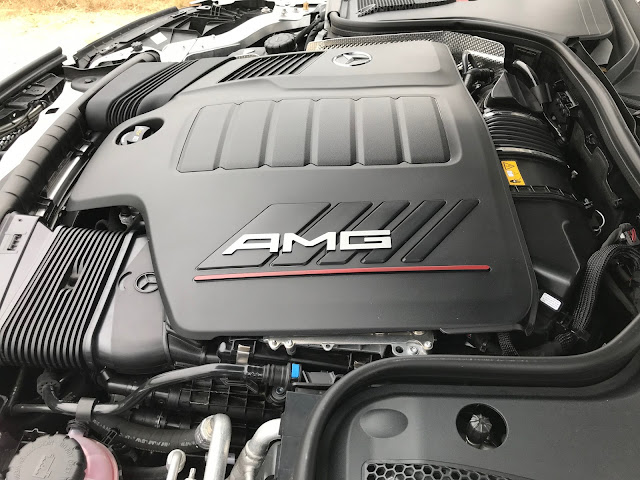 Engine in 2019 Mercedes-AMG E53 Cabriolet