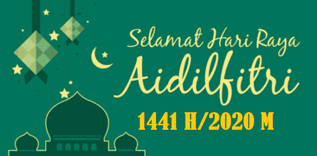 Ucapan Selamat Hari Raya Idul fitri 2020
