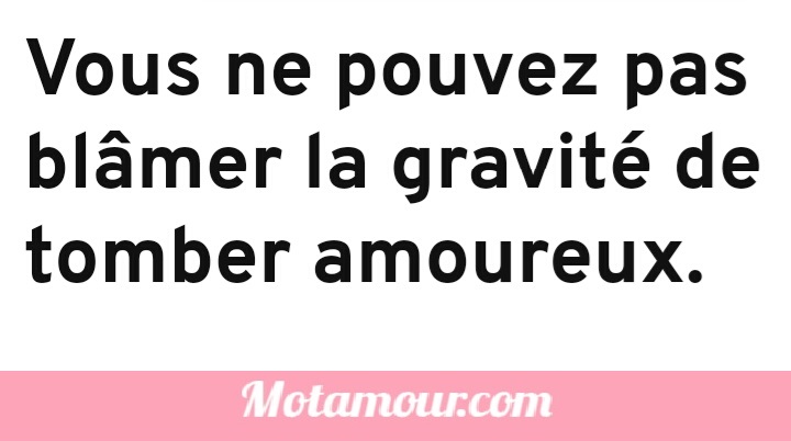 Citation d'amour pour instagram Facebook et tweeter Citation d'amour pour instagram Facebook et tweeter
