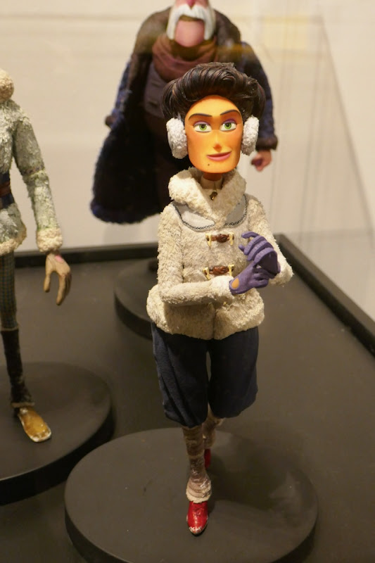 Adelina Fortnight Missing Link stop-motion puppet Adelina Fortnight Missing Link puppet