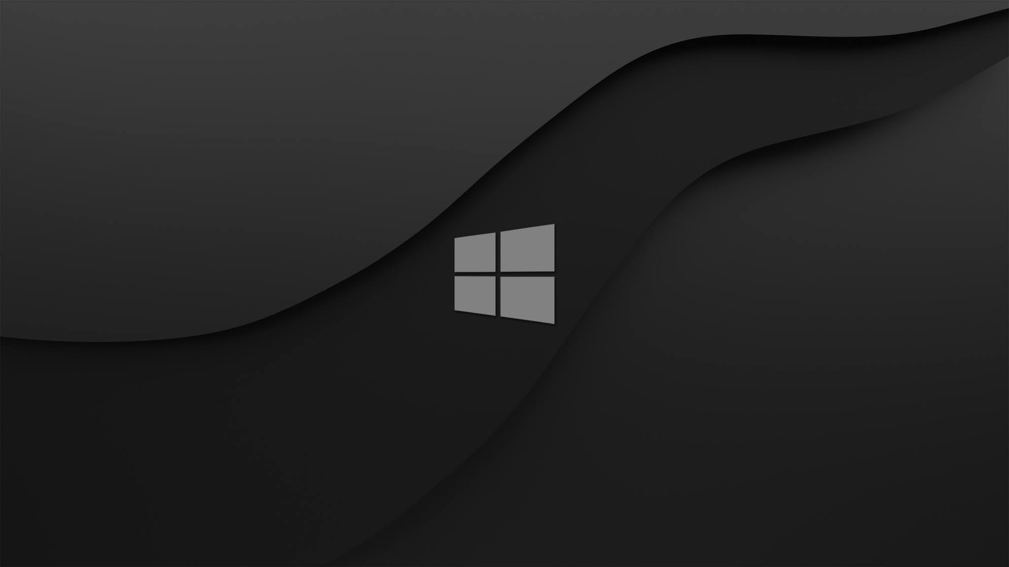 Windows 10 4k Dark Background - XFXWallpapers