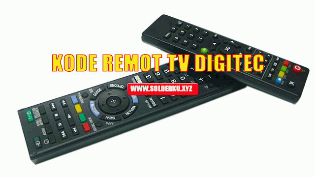 KODE REMOT TV DIGITEC