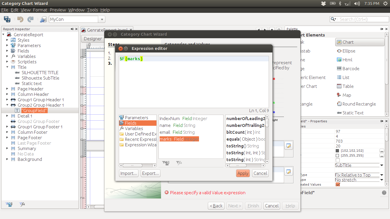 Insight How to show a Jasper report in your web page in PDF format