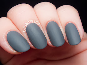 Cirque Colors Concrete Jungle (with matte topcoat) via @chalkboardnails