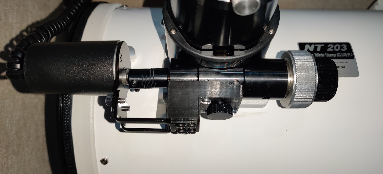 Retrofit Skywatcher Motorised Focuser To Bresser Newtonian Telescope