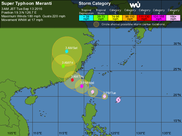 Alerta Máxima Taiwán: 