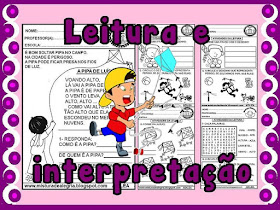 Leitura e interpretação de texto,dia das crianças