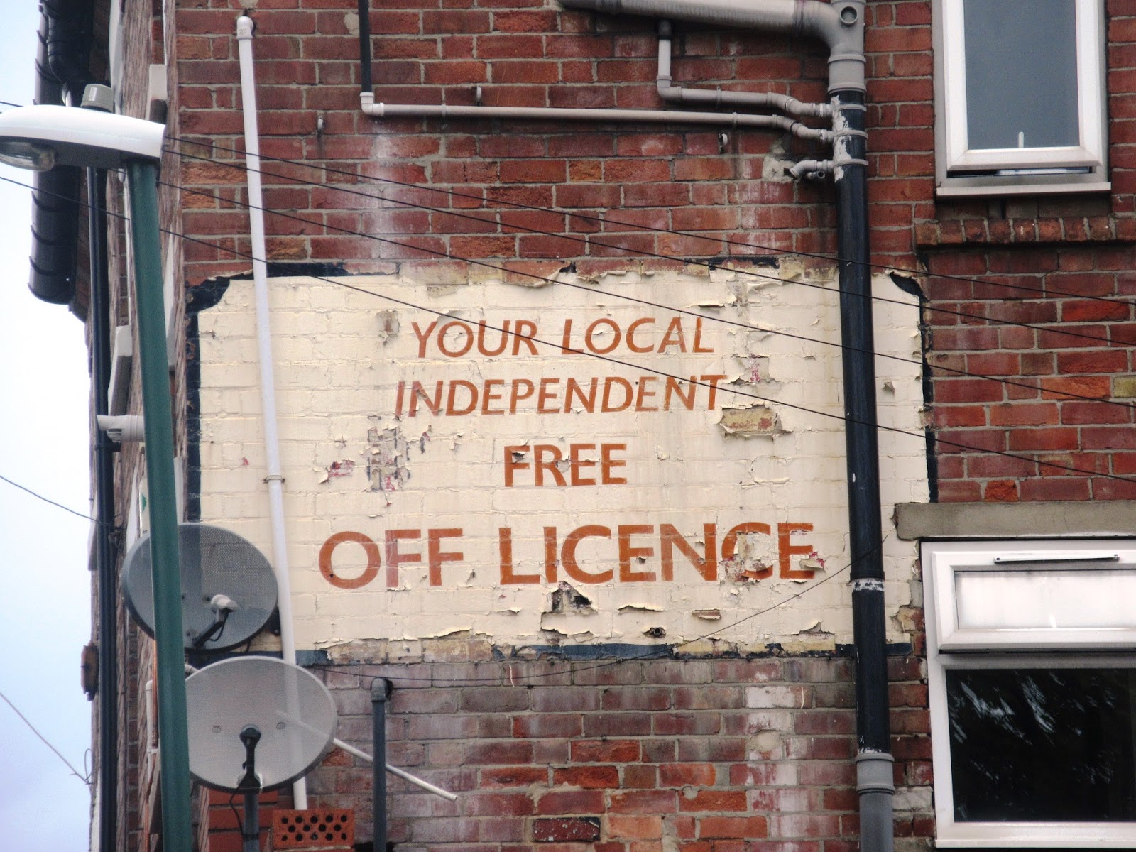 Liberal England Two Nottingham ghost signs