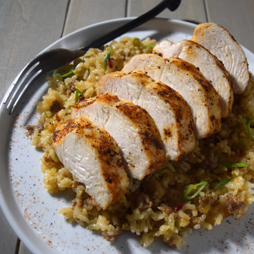 Dirty Rice with Cajun Chicken (RIP Popeye's Cajun Rice)