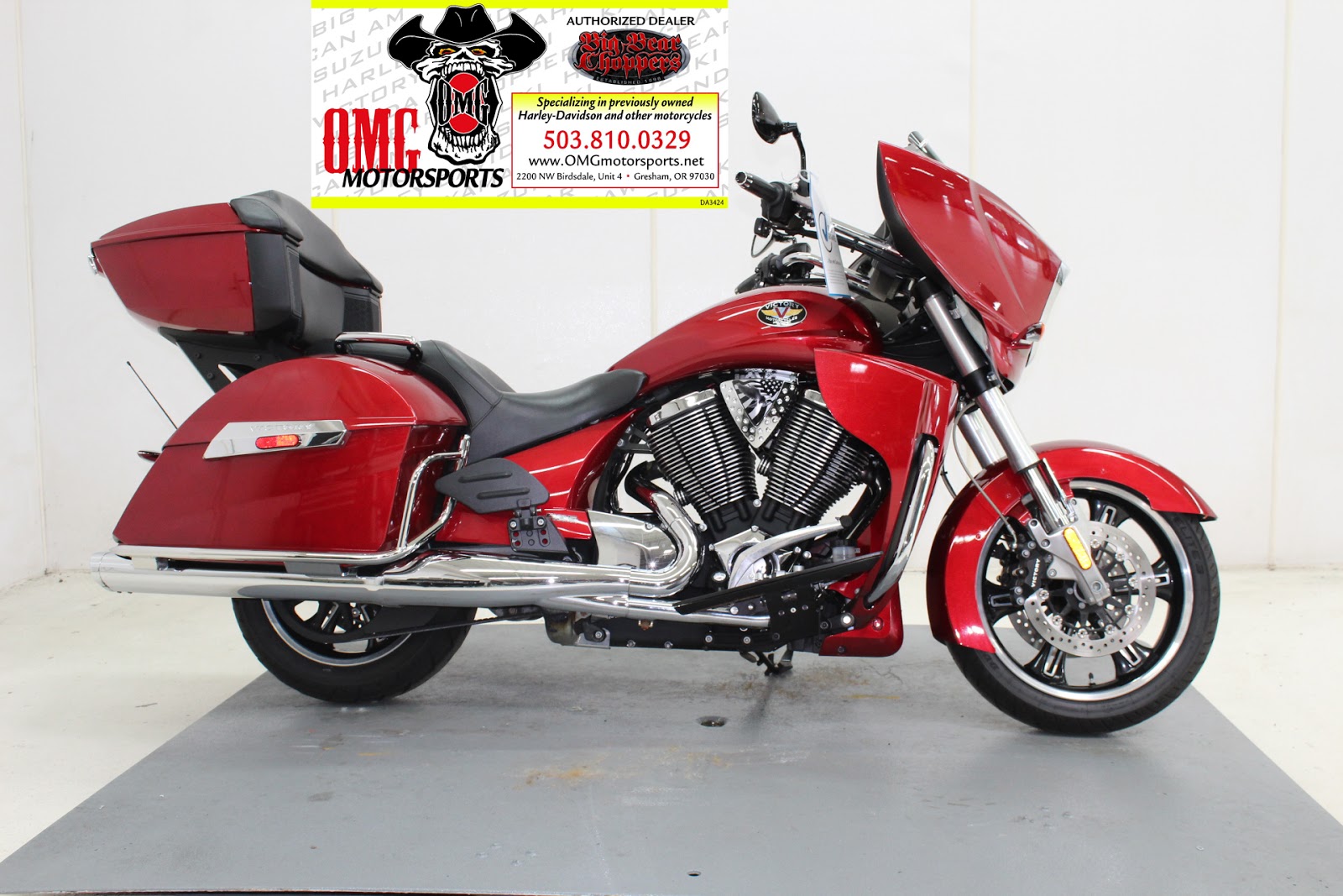 OMG Motorsports 2012 VICTORY CROSS COUNTRY TOUR ABS PERFORMANCE