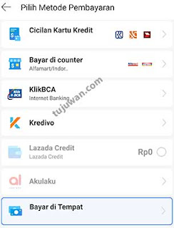 Prosedur COD lazada bayar Cash on Delivery