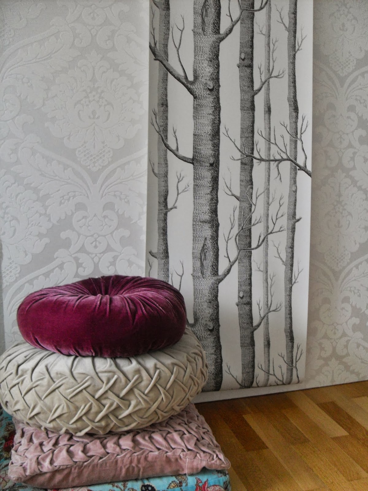 lebensart: Birkenimpressionen aus dem Wohnzimmer......