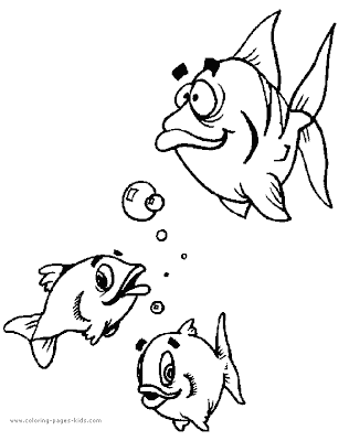 Coloring Pages for Kids: Fish Coloring Pages for Kids