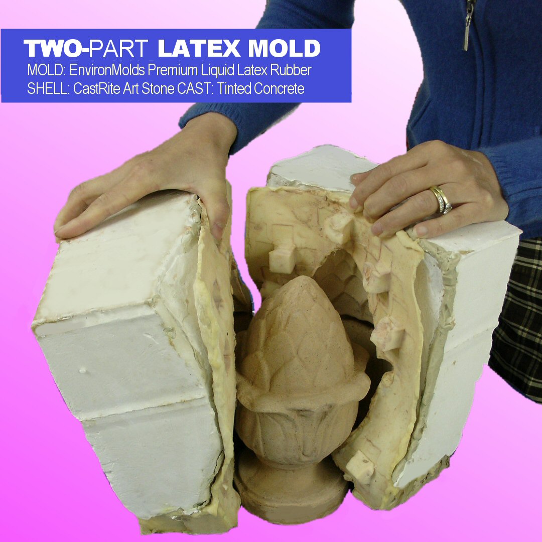 Mold making and Casting products through EnvironMolds, LLC Backdating