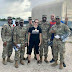 Mixed Martial Arts Legends Miesha Tate and Brandon Vera Visit US Troops in Guam